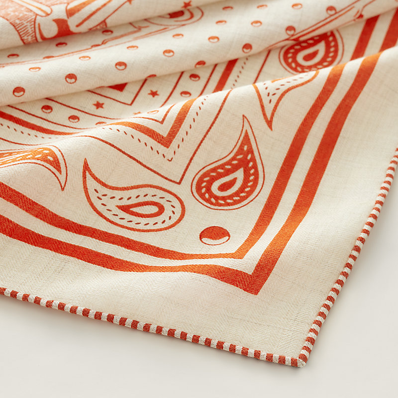 Mors a Jouets Bandana shawl 140 | Hermès USA